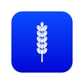 Field spike icon digital blue