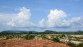 The field at sunny day in Phu Quoc, Vietnam