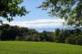 Field in Zollikon in canton ZÃÂ¼rich Royalty Free Stock Photo