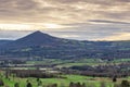 Fields Around the Great Sugar Loaf, County Wicklow Royalty Free Stock Photo