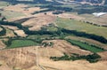 Fields of Italy near Rome Royalty Free Stock Photo