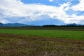 Fields at Sorsko Polje in Gorenjska, Slovenia