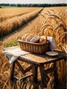 from the fields to the table - the wheat journey