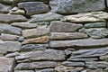 Fieldstone wall Royalty Free Stock Photo