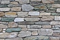 Fieldstone wall Royalty Free Stock Photo