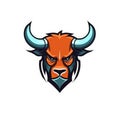 Fierce Bull Esports Logo on White Background .
