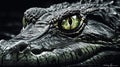 Fierce Crocodile Eyes, Made with Generative AI