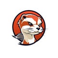Fierce Mongoose Esports Logo on White Background .