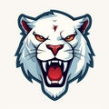 Fierce Panther Esports Logo on White Background .