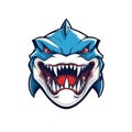 Fierce Shark Esports Logo on White Background .