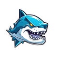 Fierce Shark Esports Logo on White Background .