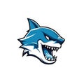 Fierce Shark Esports Logo on White Background .