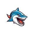 Fierce Shark Esports Logo on White Background .