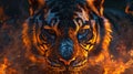 fierce tiger logo Royalty Free Stock Photo