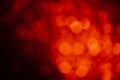 Fiery abstract background with bokeh defocused lights