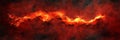 Fiery Abstract Texture Background Red Orange Hot Burning Energy Flowing Dynamic Design Element Powerful Fiery Stream Intense H