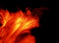 Fiery background