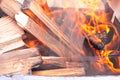 Fiery background, texture, fire closeup