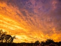 Dramatic Sunset Cloudscape