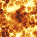 Fiery explosion Royalty Free Stock Photo