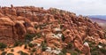 The Fiery Furnace, Arches National Park, Utah Royalty Free Stock Photo