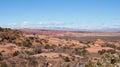 Fiery Furnace area seen from Panorama Point across the Salt Valley Wash at Arches National Park, Utah