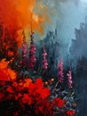 Fiery Gardens: A Contemporary Oil Gallery in a Rare Mountainous