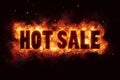 Fiery hot sale design template burn flame Royalty Free Stock Photo