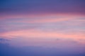 Fiery orange and blue colorful sunset / sunrise with clouds sky,Beautiful sky Royalty Free Stock Photo