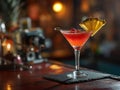 A Fiery Twist on the Classic Martini