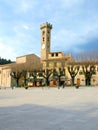 Fiesole square - Tuscany - Italy Royalty Free Stock Photo