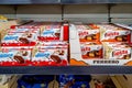 Fiesta Ferrero and Kinder Delice snacks