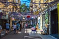 Fiesta Major de Gracia, Placeta Sant Miquel i Rodalia, Barcelona, Spain