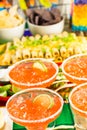 Fiesta buffet table Royalty Free Stock Photo