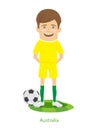 2017 FIFA Confederations Cup Australia uniform football soccer player