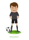 2017 FIFA Confederations Cup Teams: New Zealand uniform football soccer player
