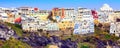 Fifa panorama in Santorini island, Greece Royalty Free Stock Photo