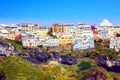 Fifa panorama in Santorini island, Greece Royalty Free Stock Photo