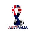 FIFA World Cup Qatar 2022 flag Australia