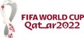FIFA World Cup Qatar 2022 logo Royalty Free Stock Photo