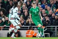 2022 FIFA World Cup Qualifier, Ireland versus Portugal; James McClean Royalty Free Stock Photo