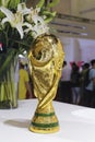 Fifa world cup trophy model Royalty Free Stock Photo