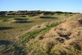 The Fife Coastal Walk at Kinsbarns, near St Andrews. Royalty Free Stock Photo