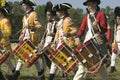 Fife and drum musicians Royalty Free Stock Photo