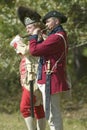 Fife and drum musicians perform at the Endview Plantation (circa 1769), near Yorktown Virginia, as part of the 225th anniversary
