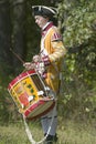 Fife and drum musicians perform at the Endview Plantation (circa 1769), near Yorktown Virginia, as part of the 225th anniversary