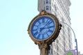 Fifth Ave Building Clock in NYC