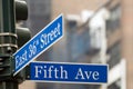 Fifth Avenue Royalty Free Stock Photo