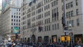 Fifth Avenue with Christmas decorations, New York Royalty Free Stock Photo