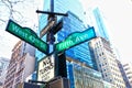Fifth Avenue Street sign New York